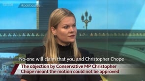 BBC Politics Live - MP Standards