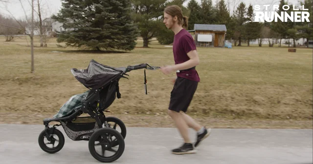 Hands free shop jogging stroller