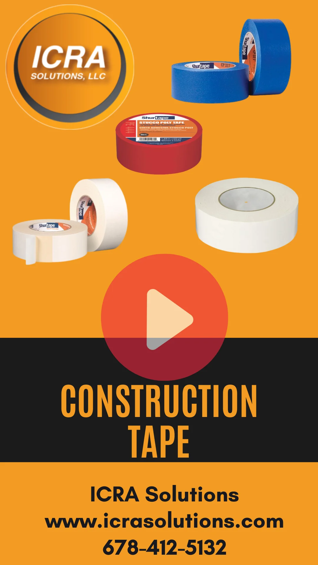 Double-Sided Containment Tape - ICRA Solutions, LLC