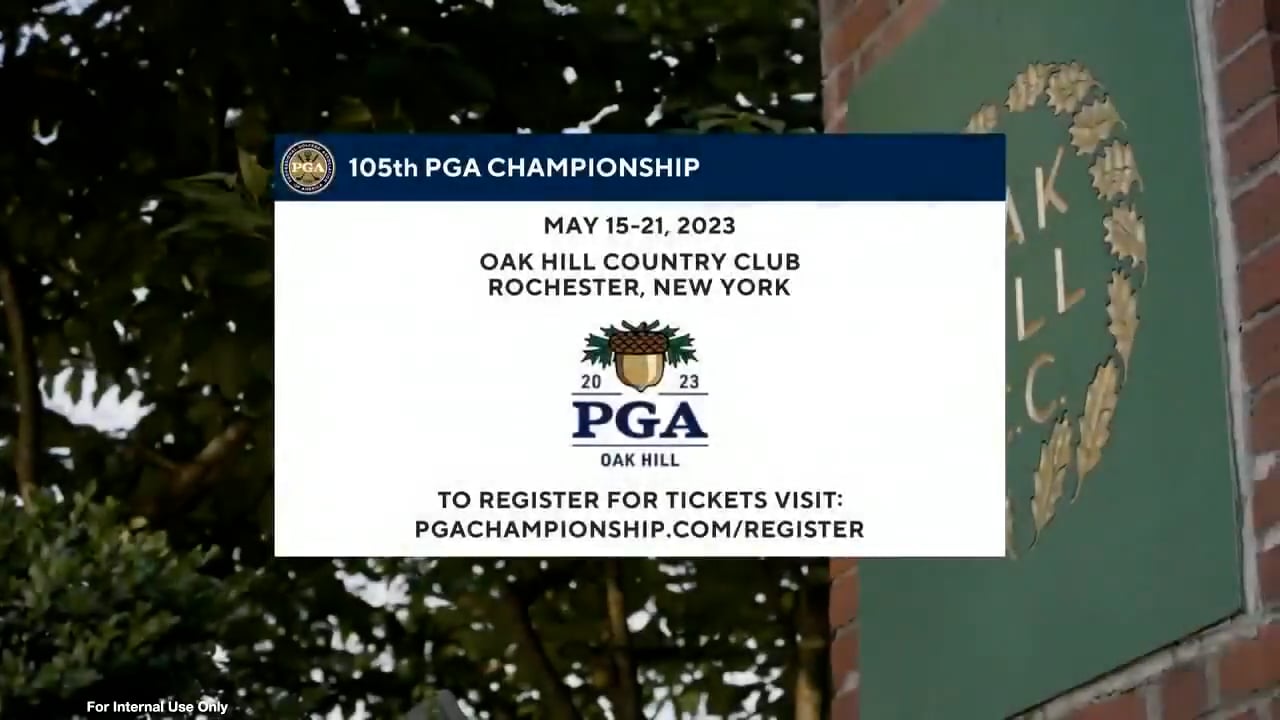 2023 PGA Championship Ticket Promo (rd