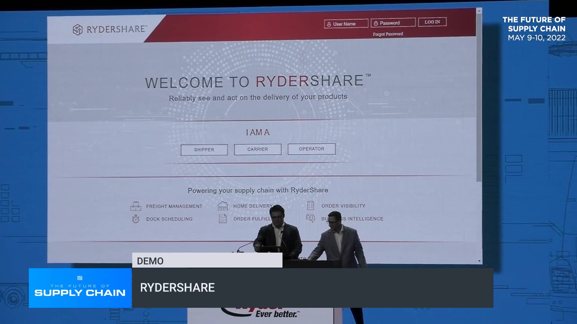 Rydershare Demo at FOSC on Vimeo