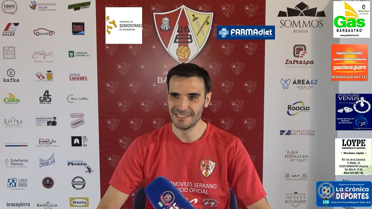 FRAN (Jugador Barbastro Somontano) UDB Somontano 0-2 CD Valfonda / Jornada 3 / Play Off de Ascenso a 1ª Regional