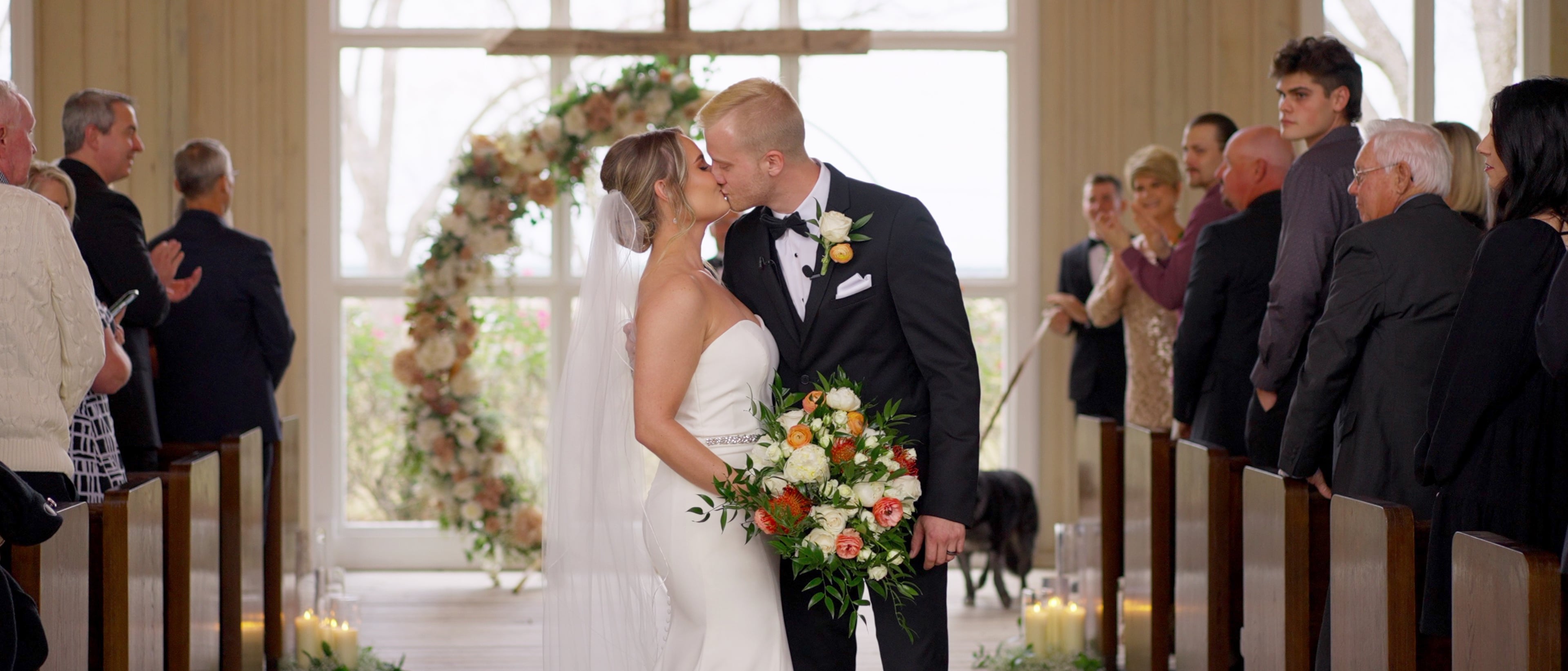 Video thumbnail for Highgrove Farm Wedding Film | Morgan & Seth