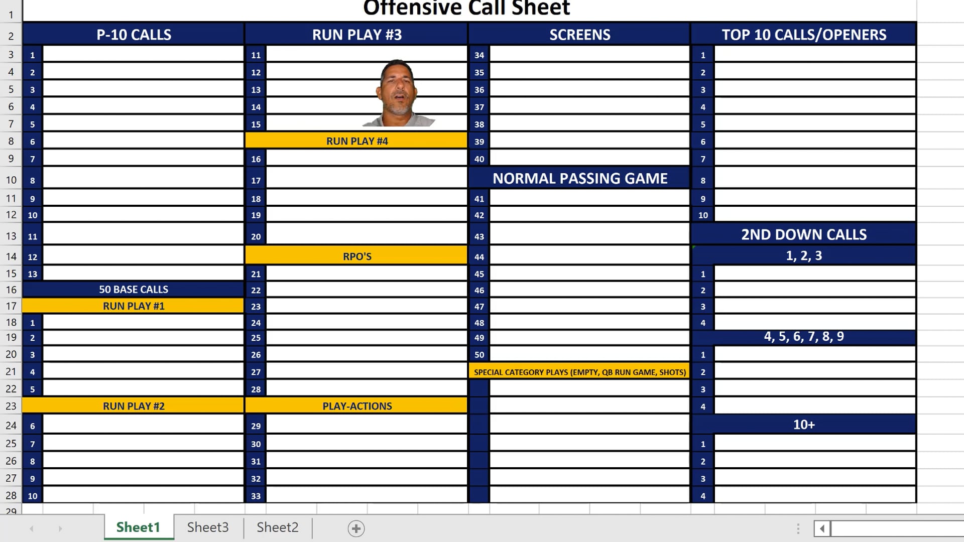 OC SCHOOL UNIT 3 BUILDING CALL SHEET