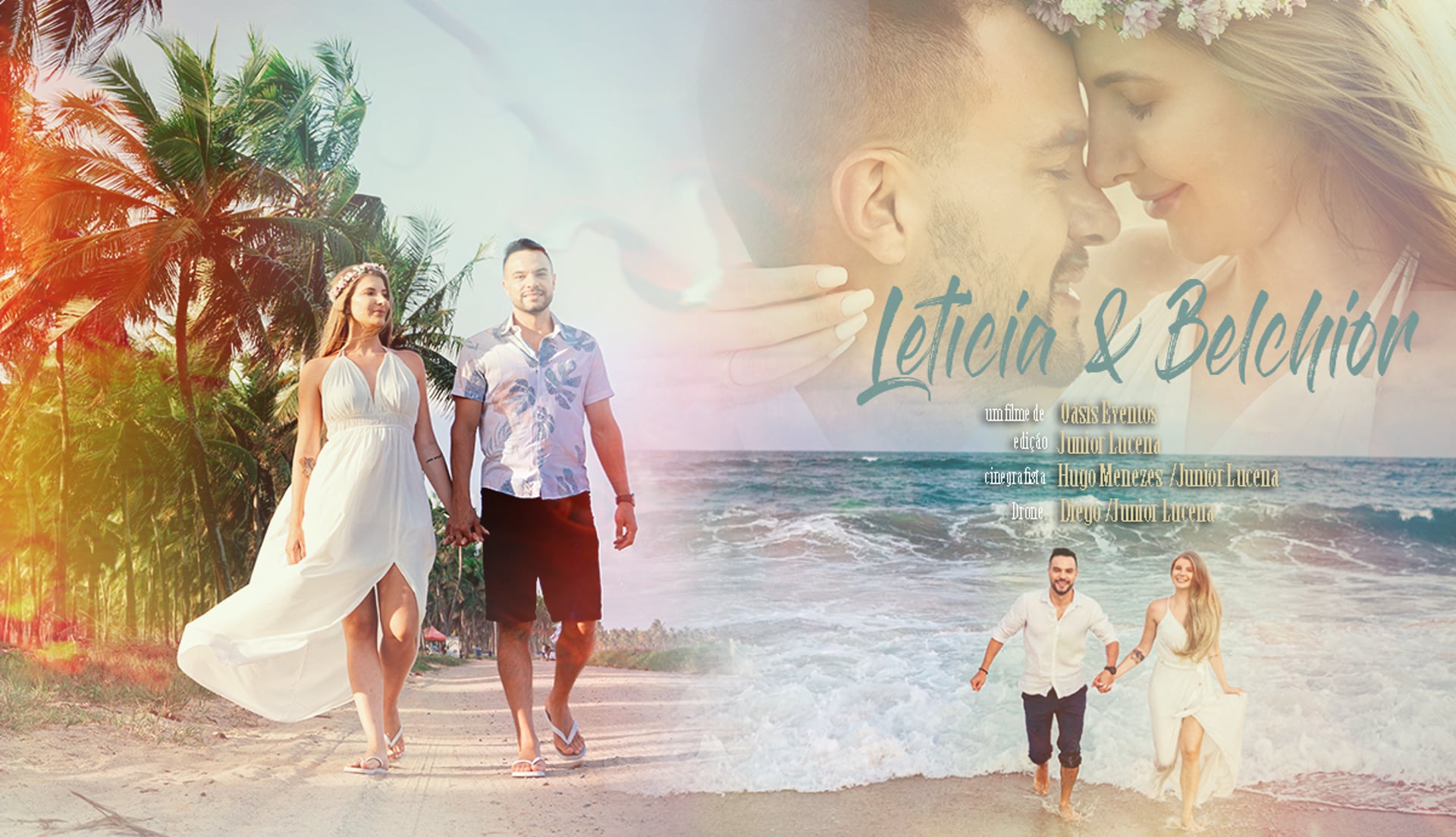 Ensaio do casal Letícia & Belchior | Praia de Maracaípe Porto de Galinhas - PE