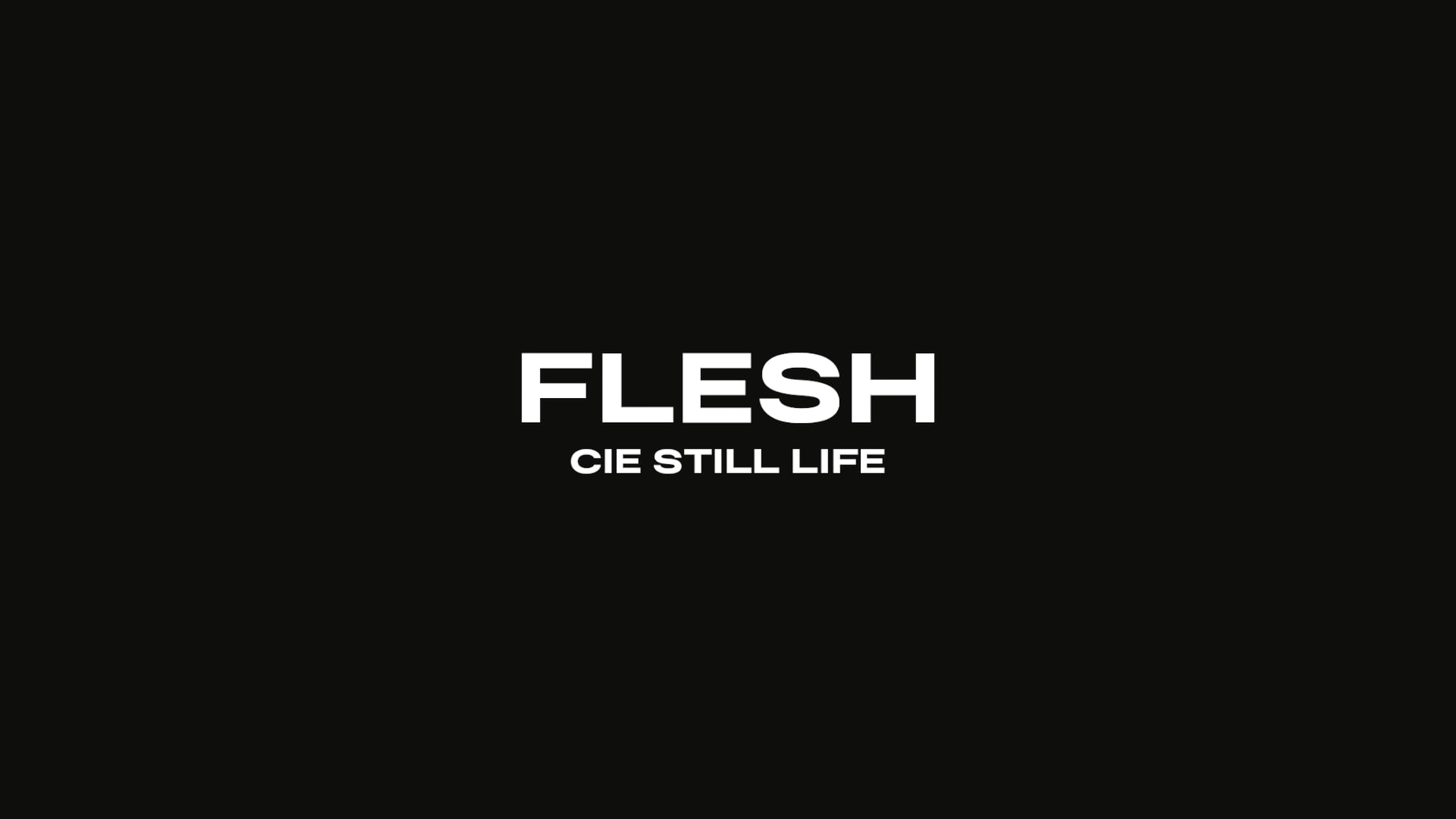 Teaser  - FLESH - Cie Still Life