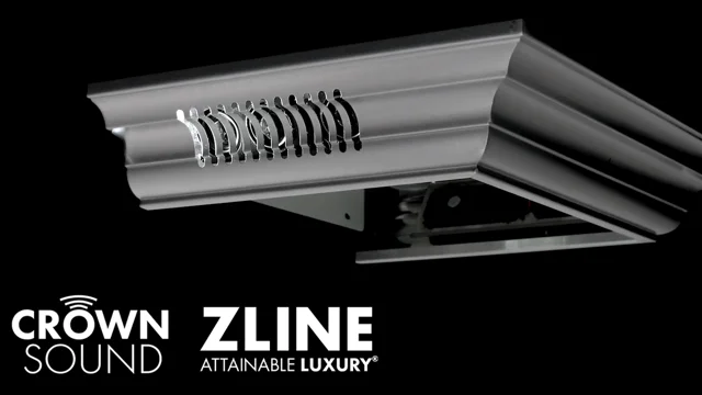 Attainable Luxury® | ZLINE CrownSound™️ Bluetooth Crown Molding