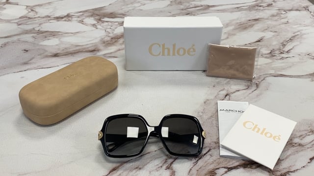 クロエ サングラス ダークグレー／グレー CE746S-036 Chloe CE746S CE/746/S 036 Dark Transparent Grey Fashion