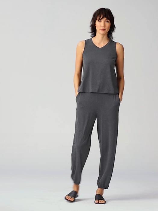 Fine Jersey Jogger Pant | EILEEN FISHER