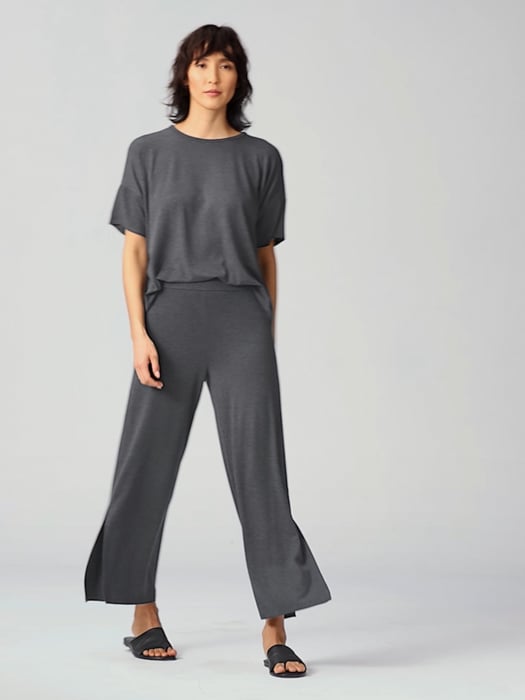 Women's High-Rise Wide Leg Fluid Pants - A New Day™