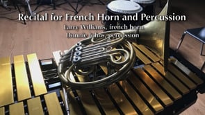 Recital for French Horn and Percussion (21:48)