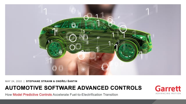 Discover how non-linear model predictive control (NMPC) software can accelerate automotive fuel-to-electrification transition