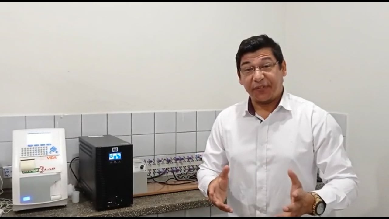 laboratório municipal.