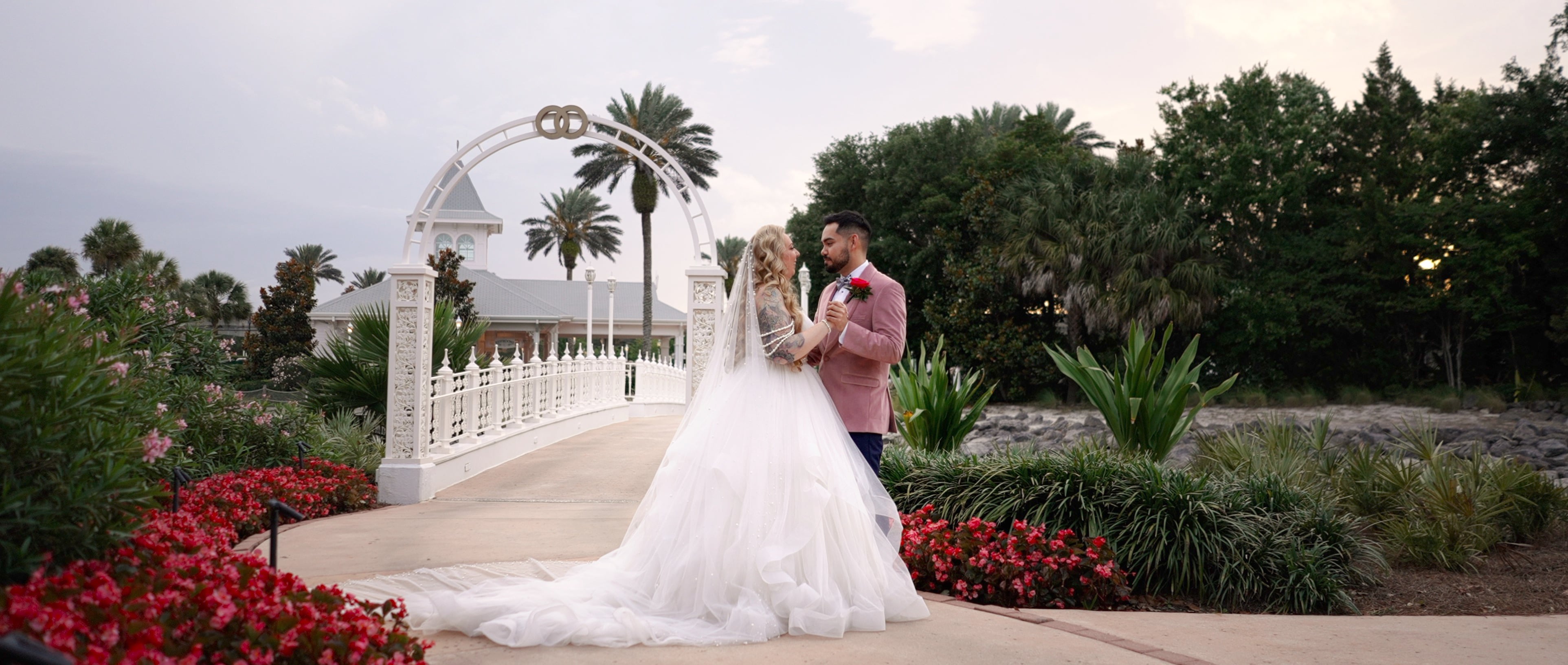 Video thumbnail for United Kingdom Wedding at Epcot | Caitlin & Omar