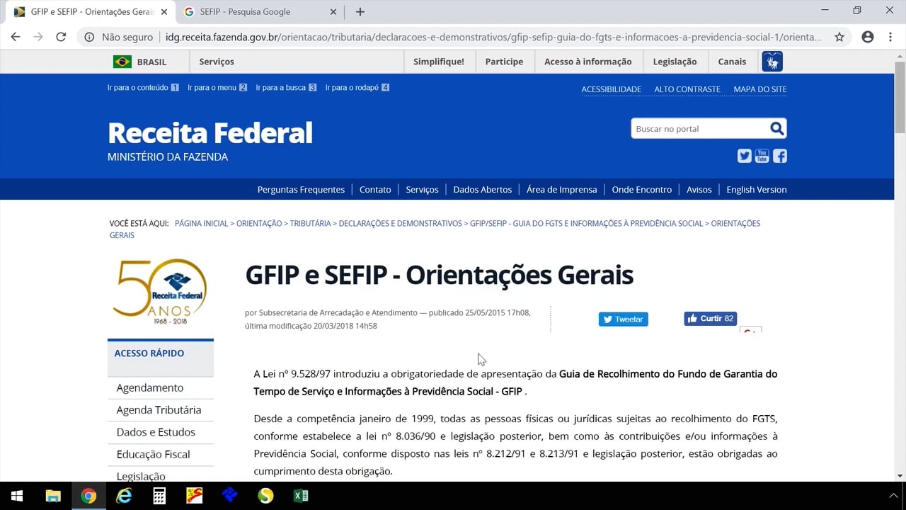 141 Hotmart Club Conceito de SEFIPGFIP Guia do INSS (GPS) e GRF