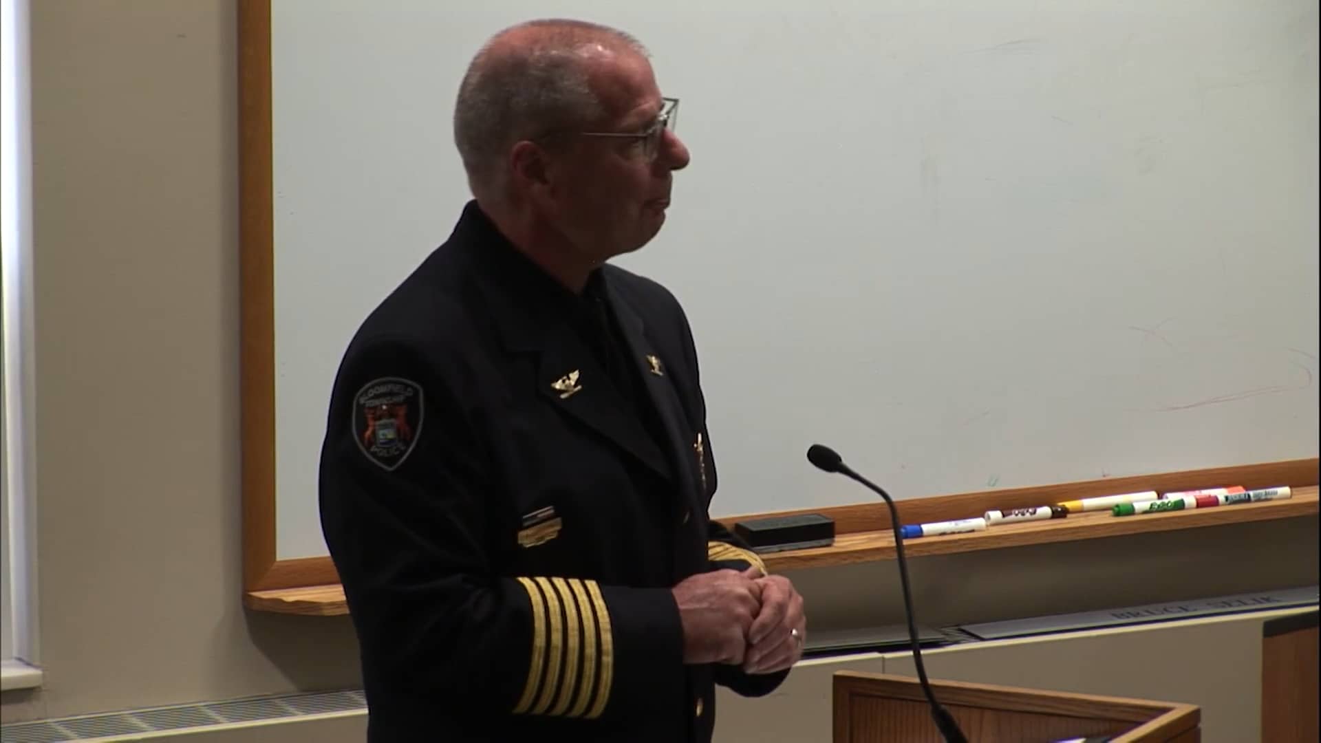 Retirement of Bloomfield Township’s Chief of Police on Vimeo