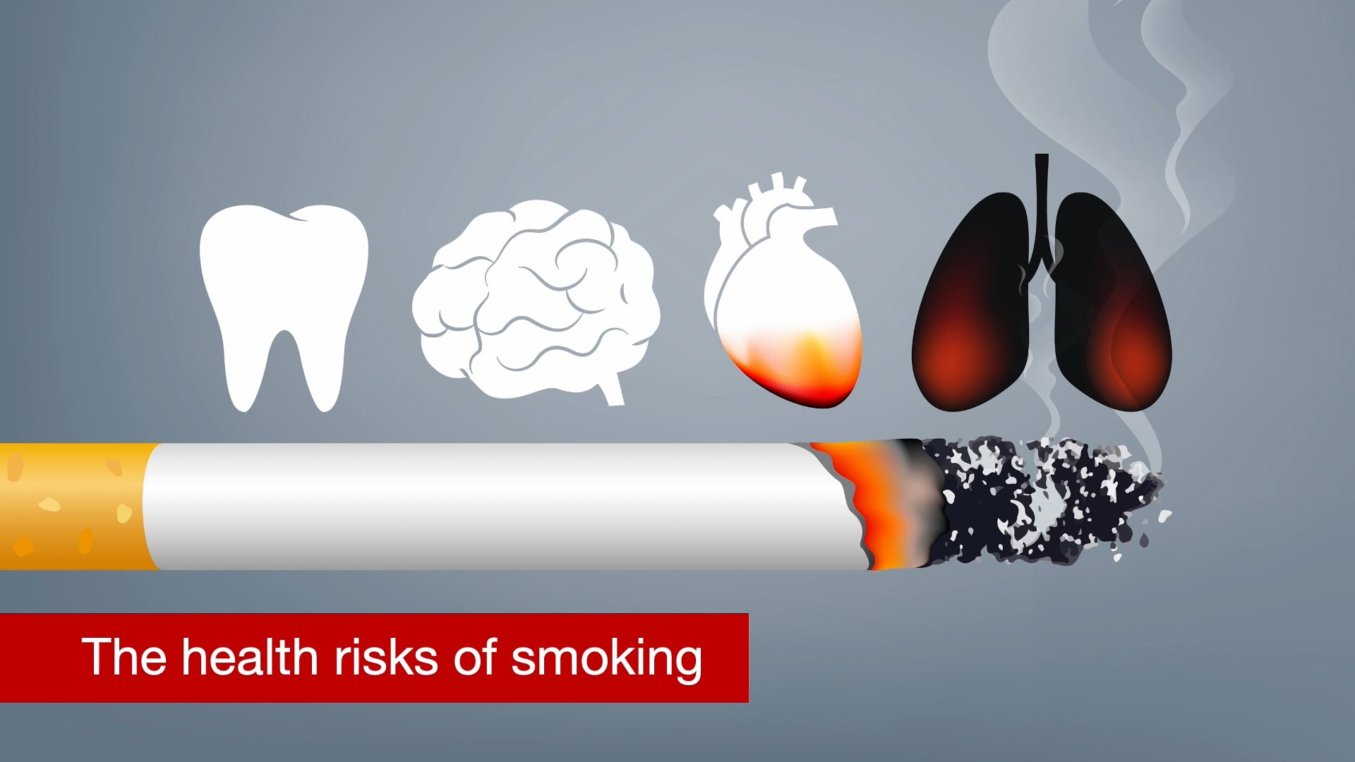 The health risks of smoking on Vimeo
