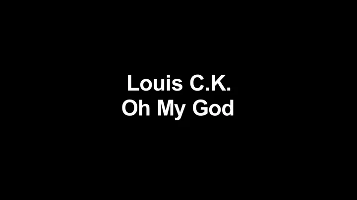 LOUIS CK - SORRY - POP on Vimeo