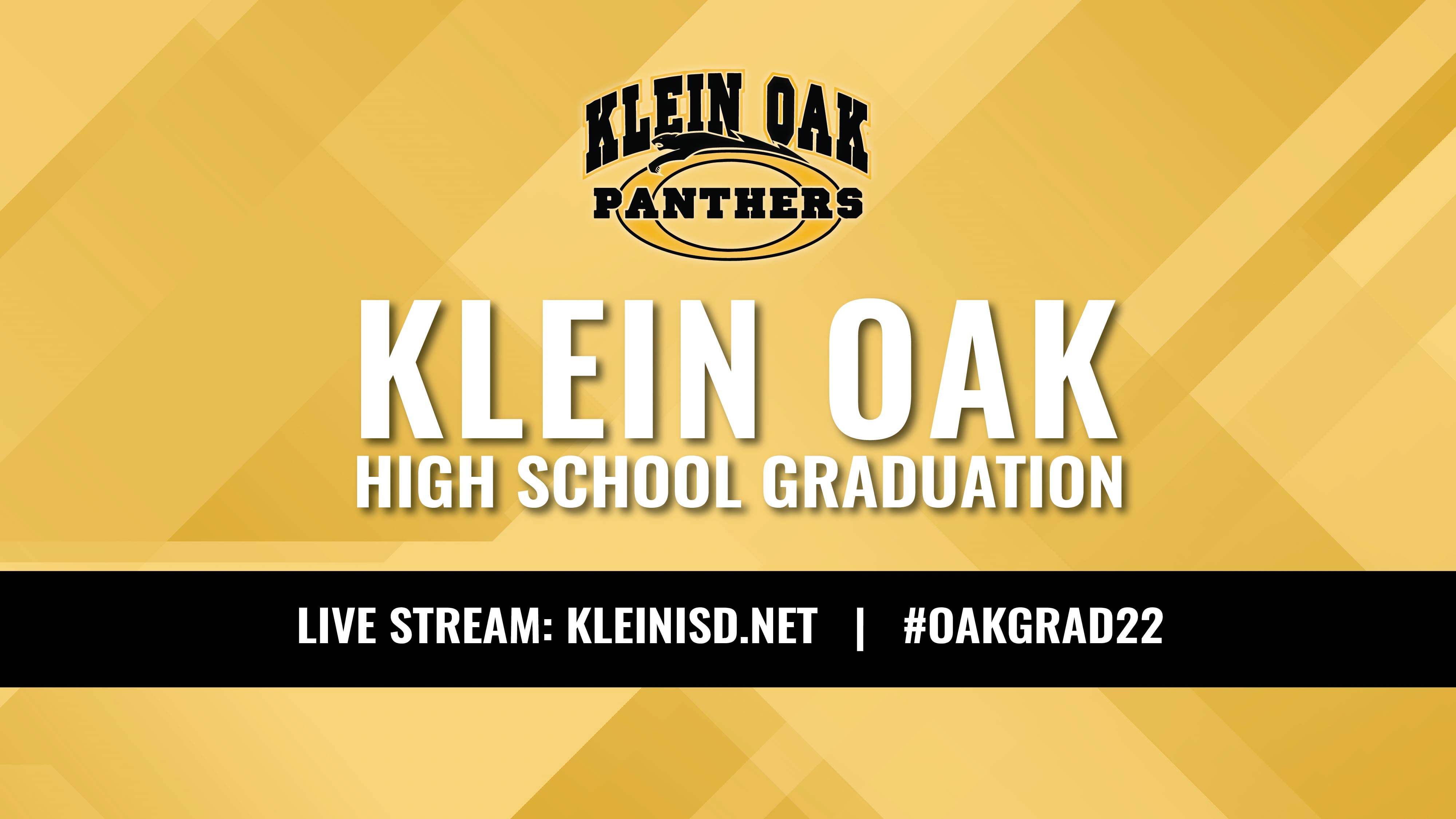 2022 Klein Oak Graduation Ceremony on Vimeo