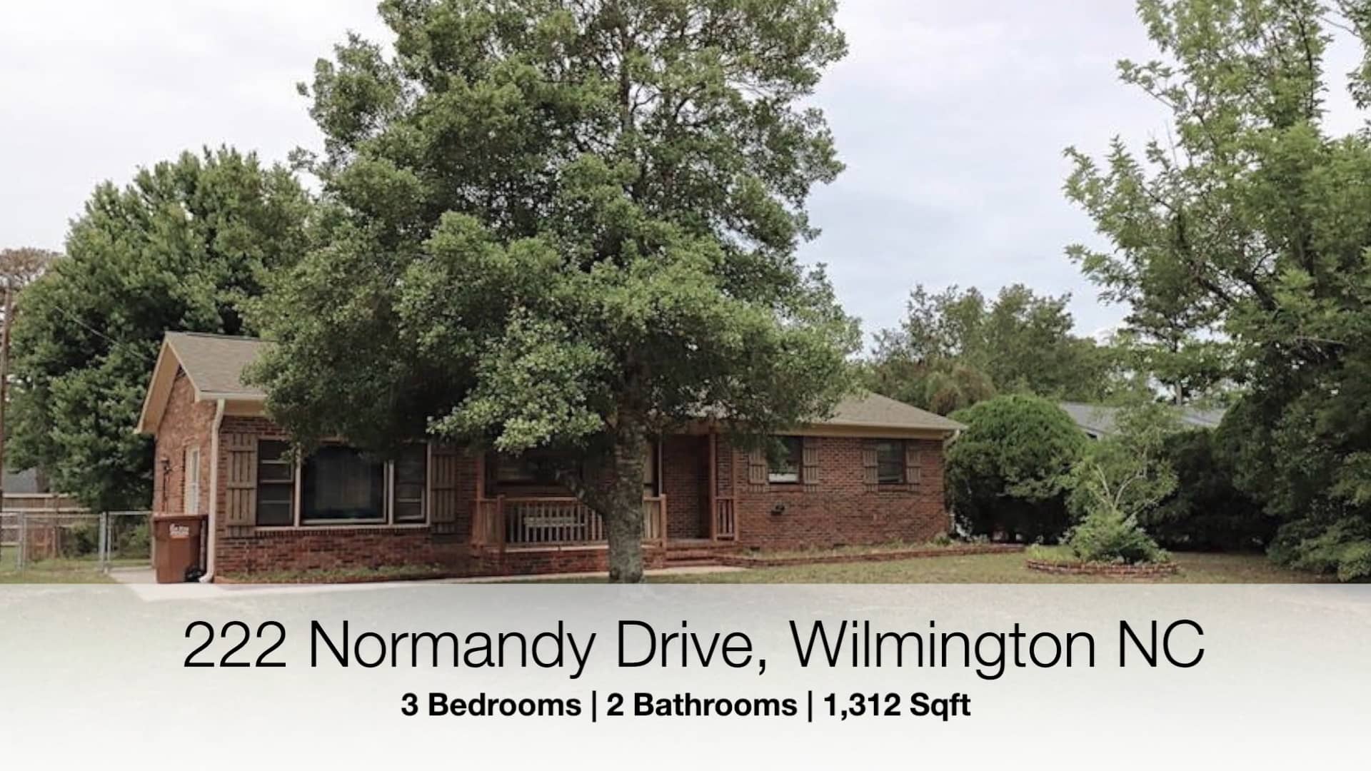 Virtual Home Tour 222 Normandy Drive, Wilmington NC on Vimeo