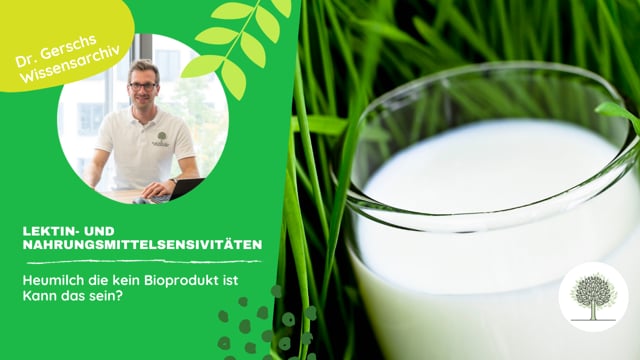 Heumilch, die kein Biospiegel trägt: Wie passt das zusammen?