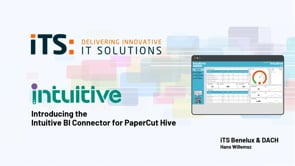 Print.Copy.Scan Webinar - Intuitive BI Connector for PaperCut Hive (EN)