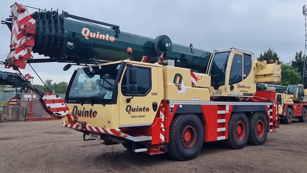 Liebherr LTM10603.1 Mobile Crane Quinto Crane & Plant Ltd June 22 on