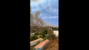 Stromboli: incendio si propaga a causa dello scirocco
