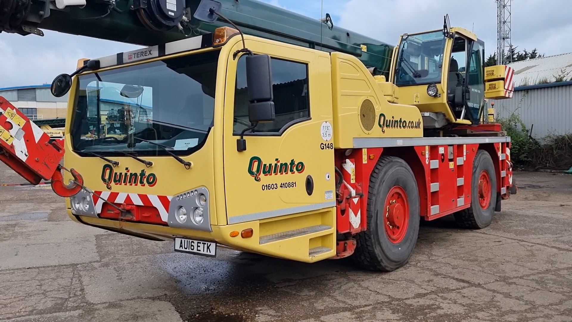 Terex AC40/2L Mobile Crane Quinto Crane & Plant Ltd June 22 on Vimeo