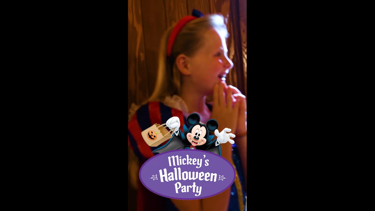 Mickey's Not So Scary Halloween IG Reel