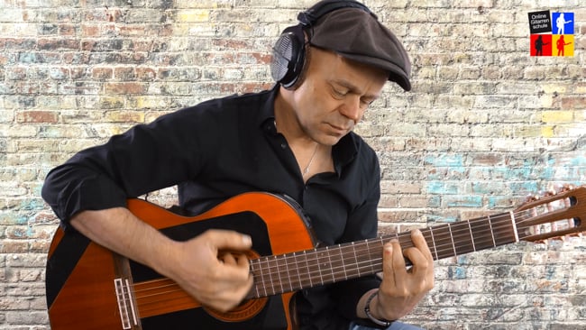 A7 Akkord + A Moll Pentatonik