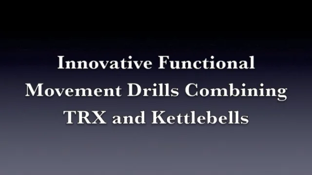 Trx Kettlebell Fusion Workout For