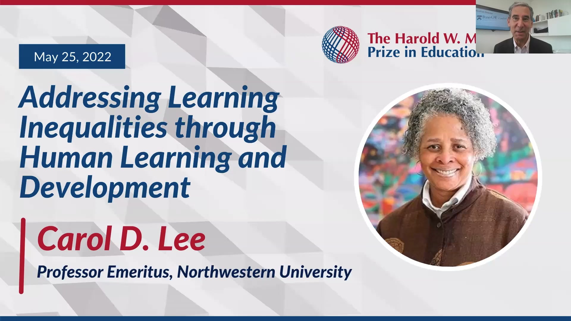 Play video: Addressing Learning Inequalities through Human Learning and Development
