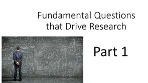 Fundamental Questions 1