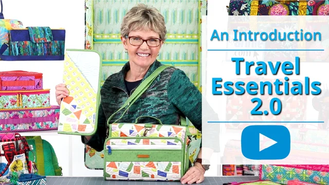 Travel Essentials 2.0 Bag Patterns By Annie -OzQuilts