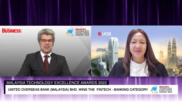 Malaysia Technology Excellence Awards 2022 Winner: United Overseas Bank ...