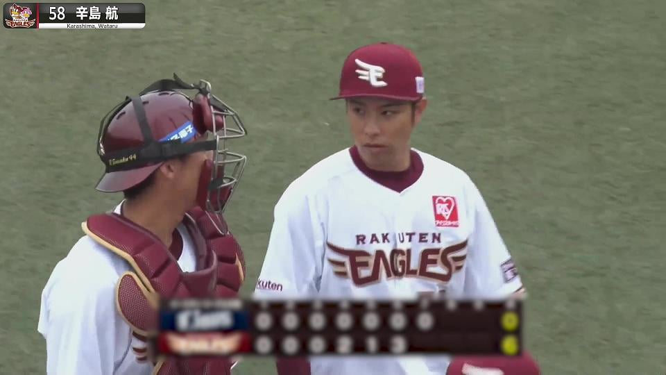 【復活登板】イーグルス・辛島航『2年ぶり白星で通算50勝』【ファーム投球まとめ】