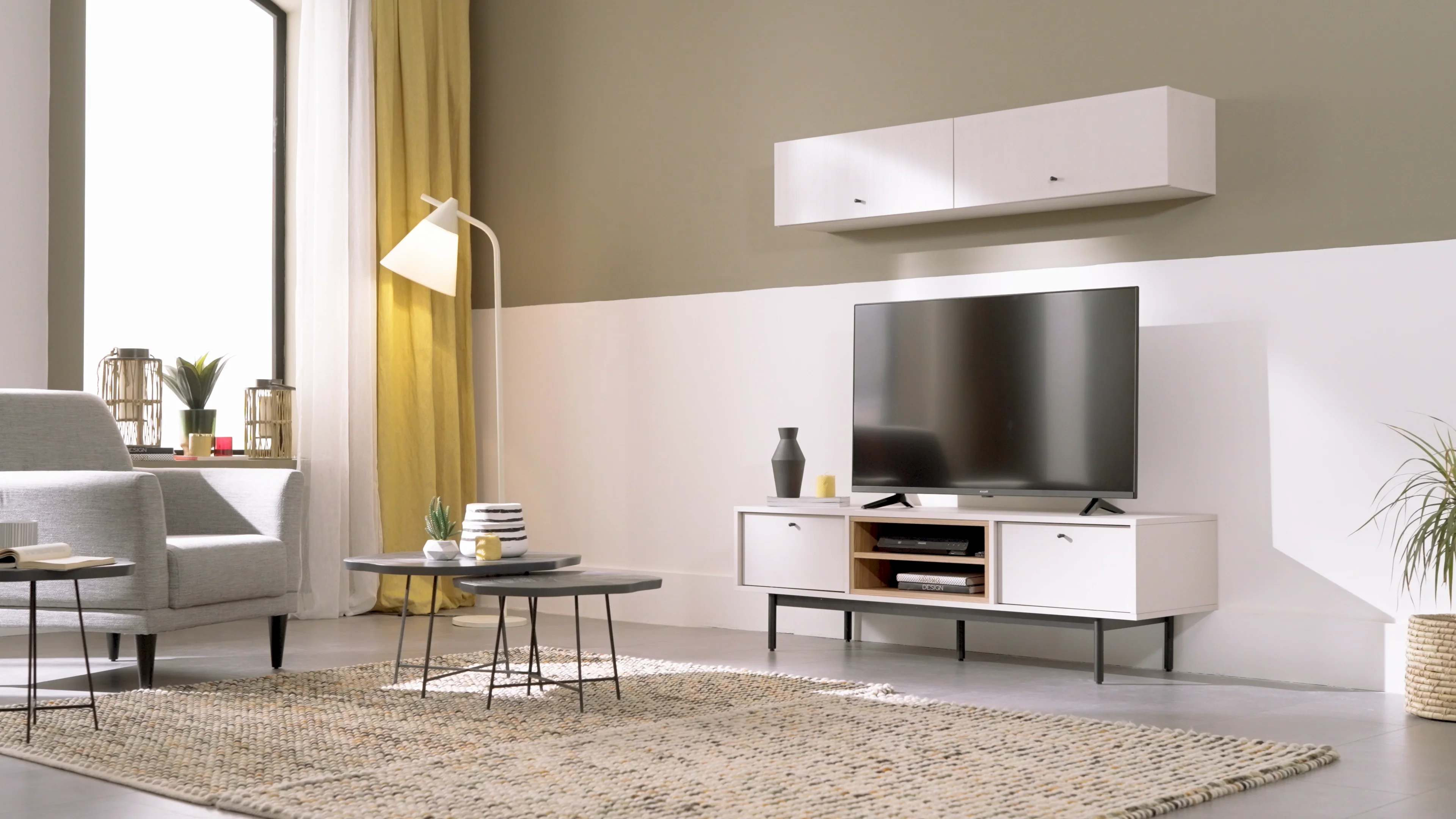Loreto TV Sehpası, 161x50 cm (GxY) | Enza Home
