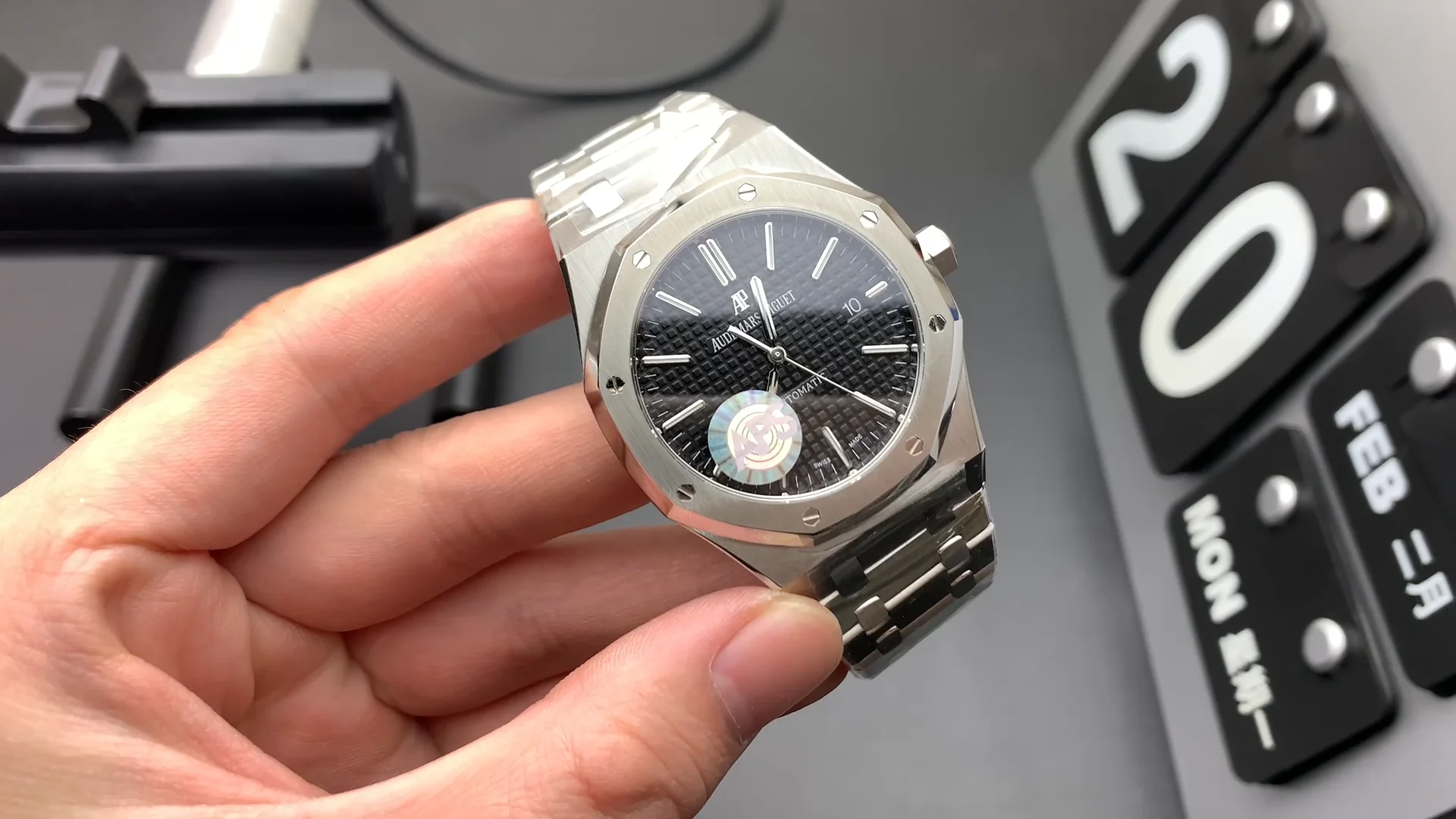 APS工場 オーデマピゲ ロイヤル オーク15400 41mm ブラック文字盤
