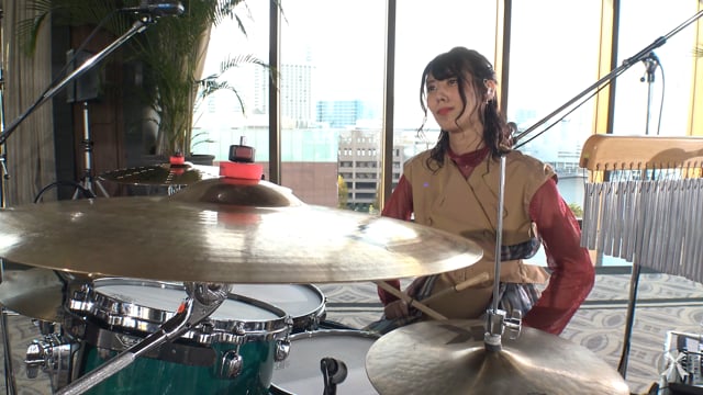 [OKYUJI] "At the drop of a hat" from BAND-MAID ONLINE ACOUSTIC (Focused on AKANE)
