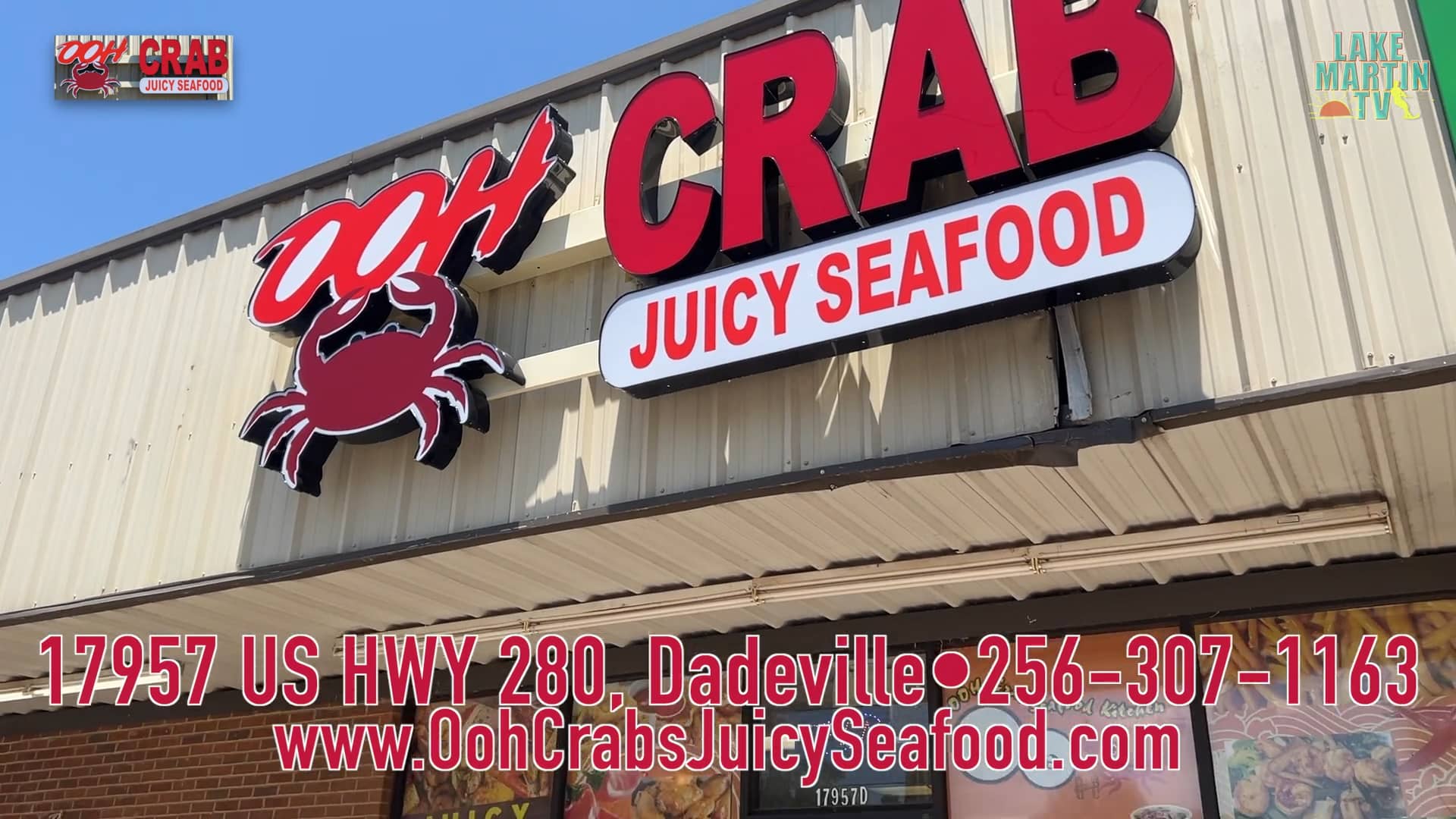 Ooh Crabs Juicy Seafood Dadeville on Vimeo