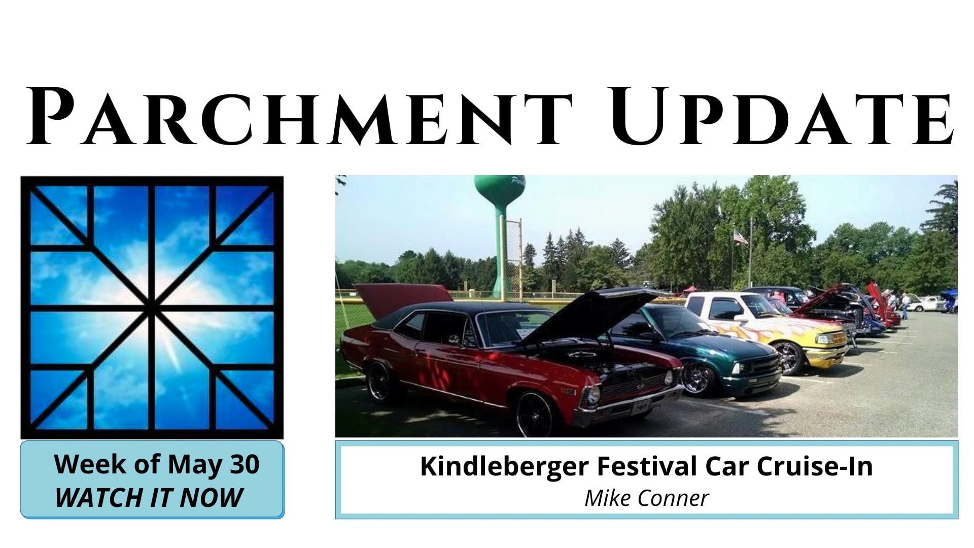 Parchment Update Kindleberger Festival Car CruiseIn 5302022.mp4