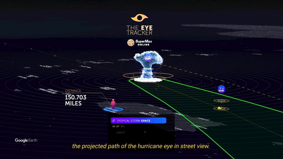 Hurricane Eye Tracker - Supermax