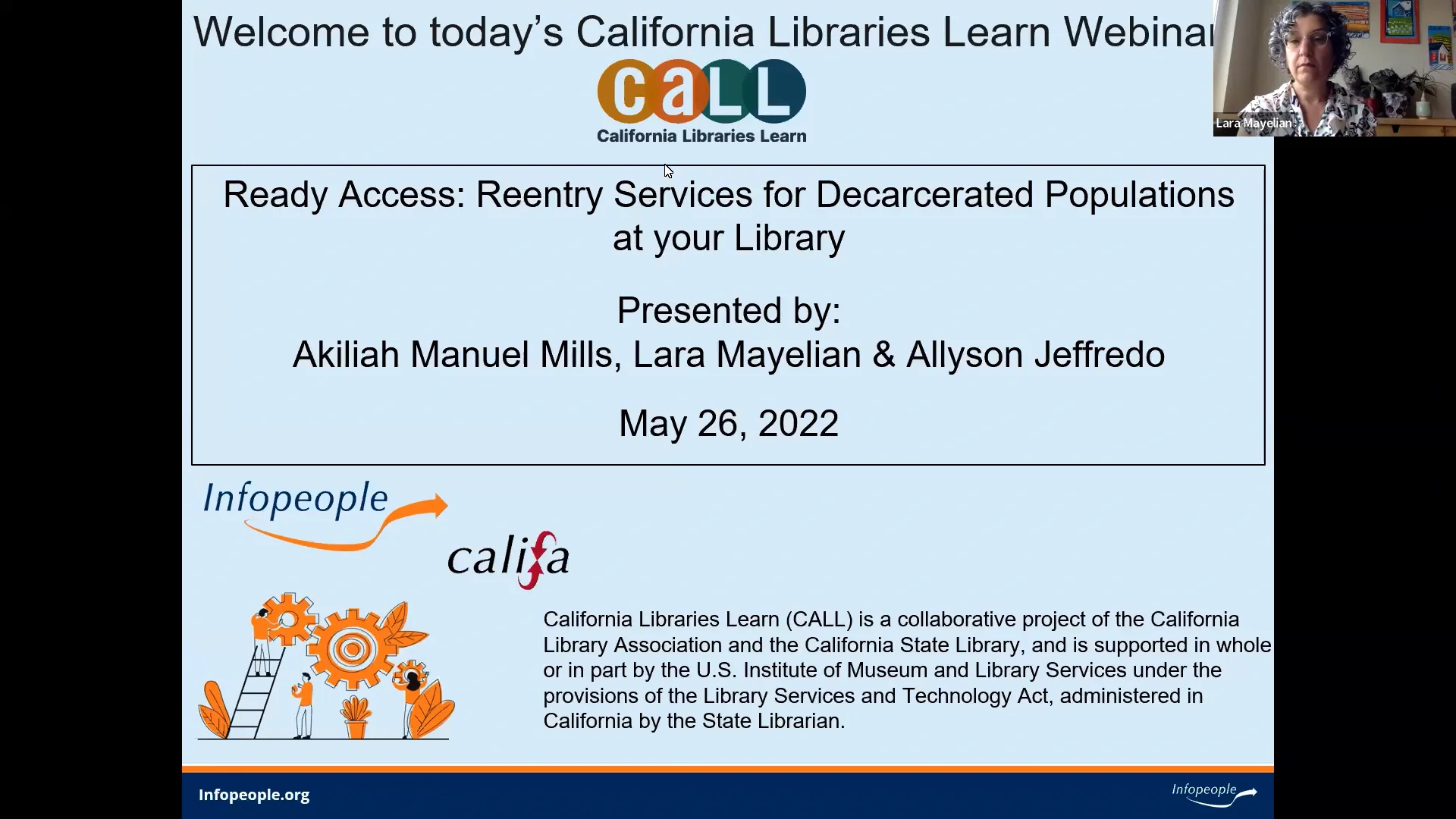 Ready Access: Reentry Services for Decarcerated Populations at your Library
