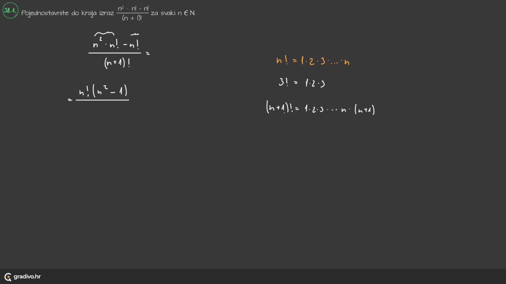 Matematika A - 2022. ogled, 38.1.