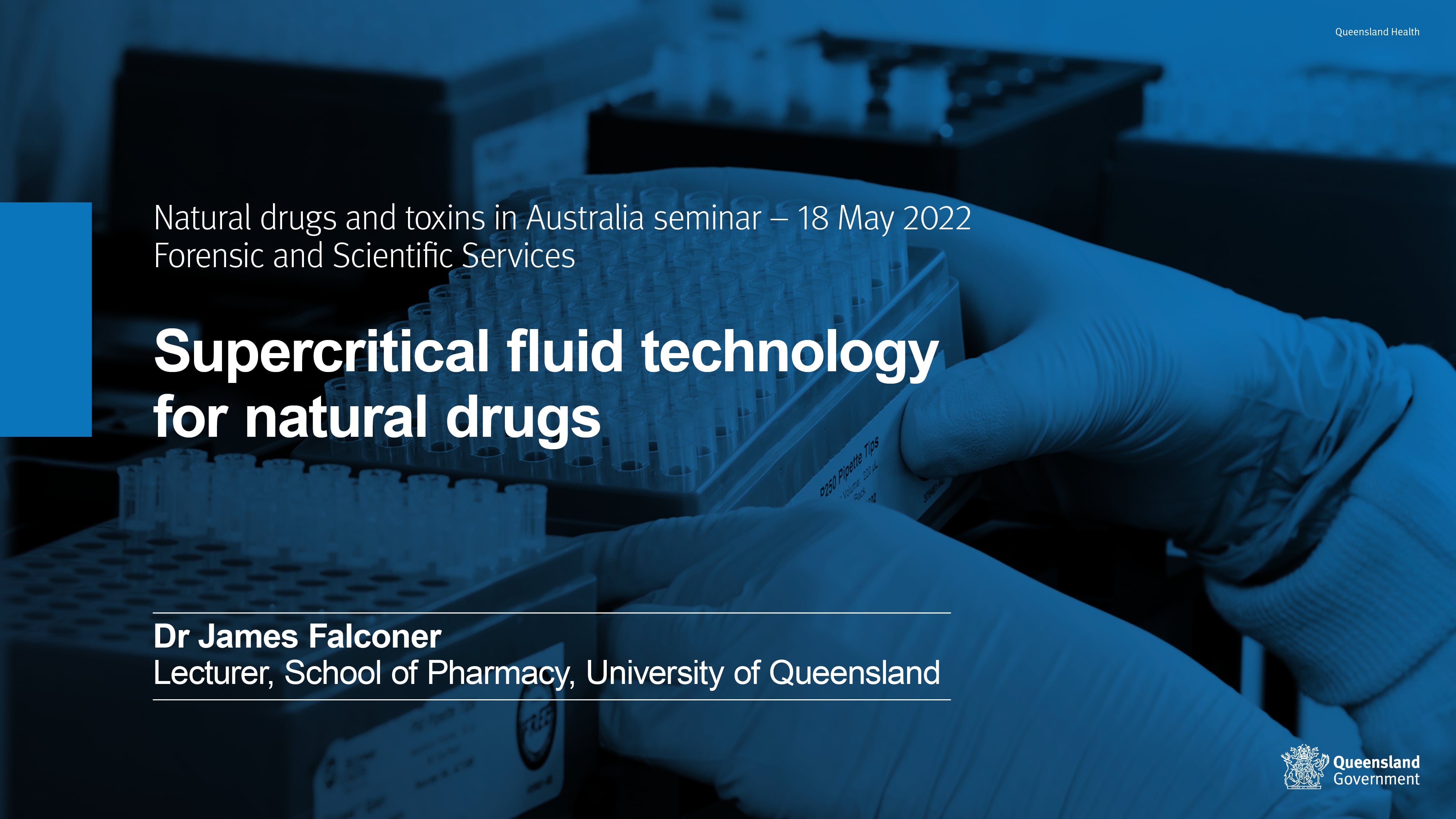 Superficial fluid technology for natural drugs Dr James Falconer on Vimeo