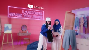 LAZADA "LazCoins Gives You More"