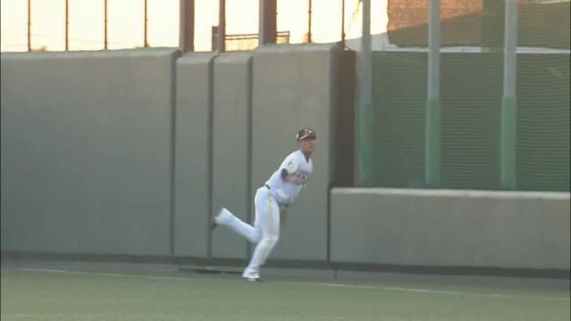 【ファーム】ホークス・川村友斗が自慢の強肩で追加点を阻止する!! 2022年5月27日  福岡ソフトバンクホークス 対 広島東洋カープ