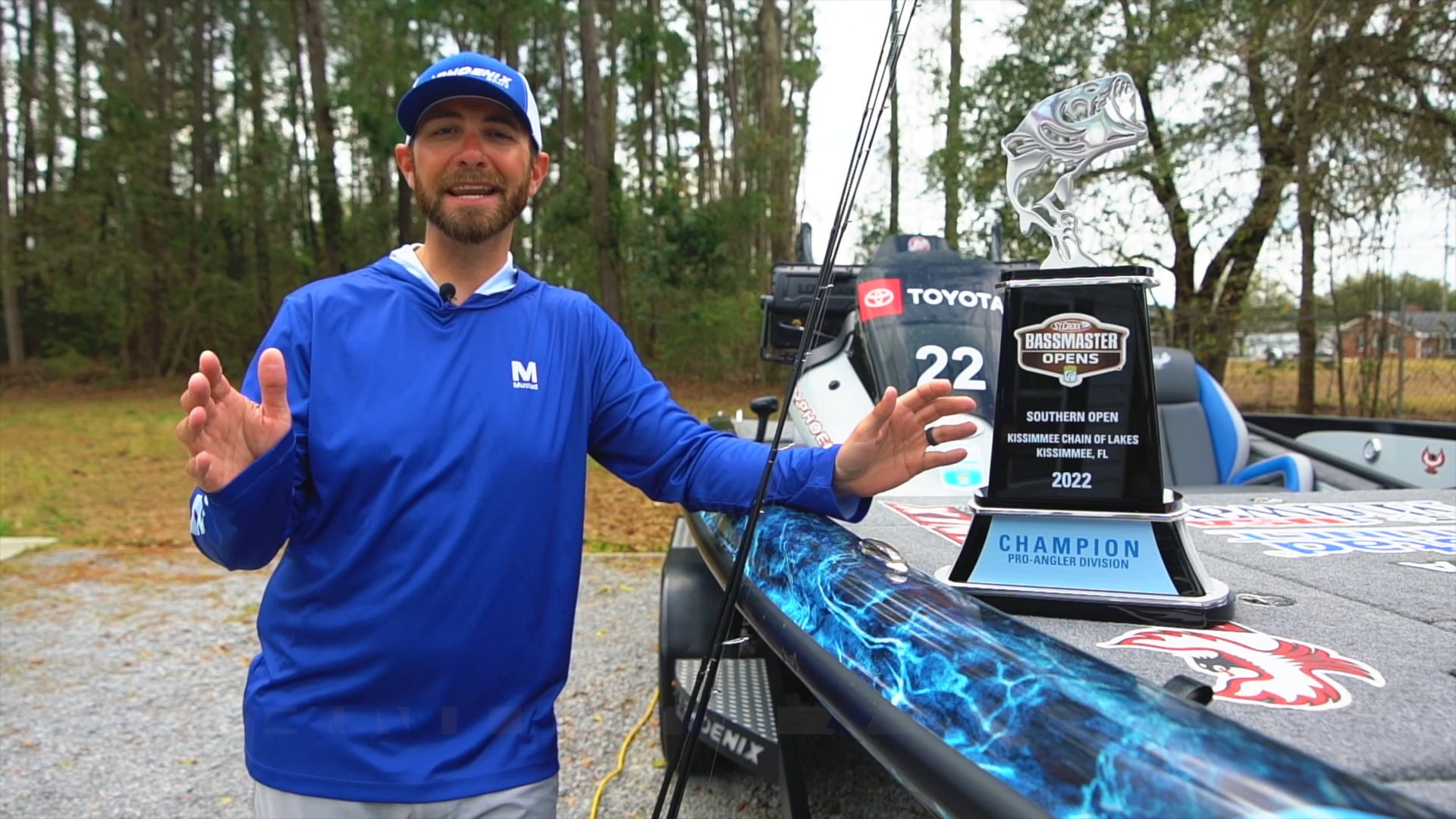 Brandon Lester Wins Big on New BLF Instinct Rods!