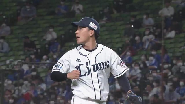 【8回表】ライオンズ・水上由伸 2者連続三振を含む3者凡退の好投を見せる!! 2022年5月27日 埼玉西武ライオンズ 対 横浜DeNAベイスターズ